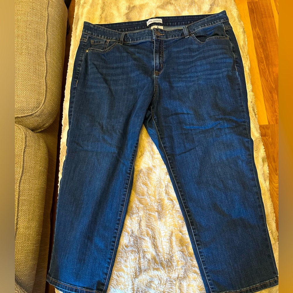 Lane Bryant Mid-rise Girlfriend Crop Jeans